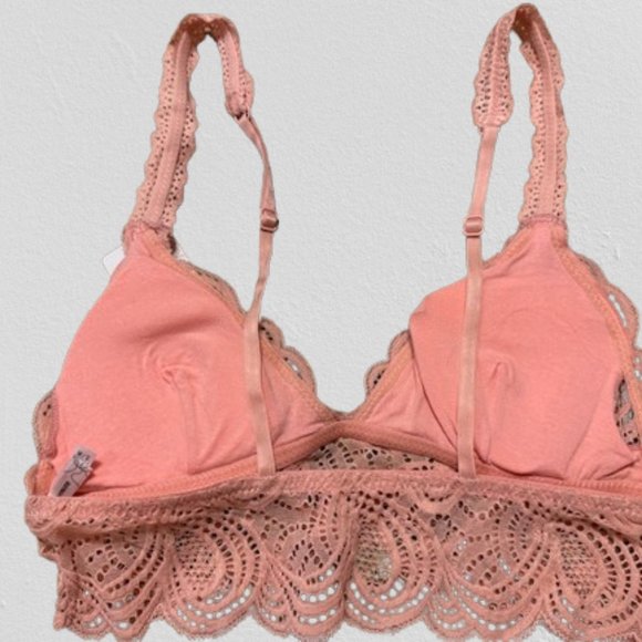 Coral All Lace Bralette - Picture 4 of 11
